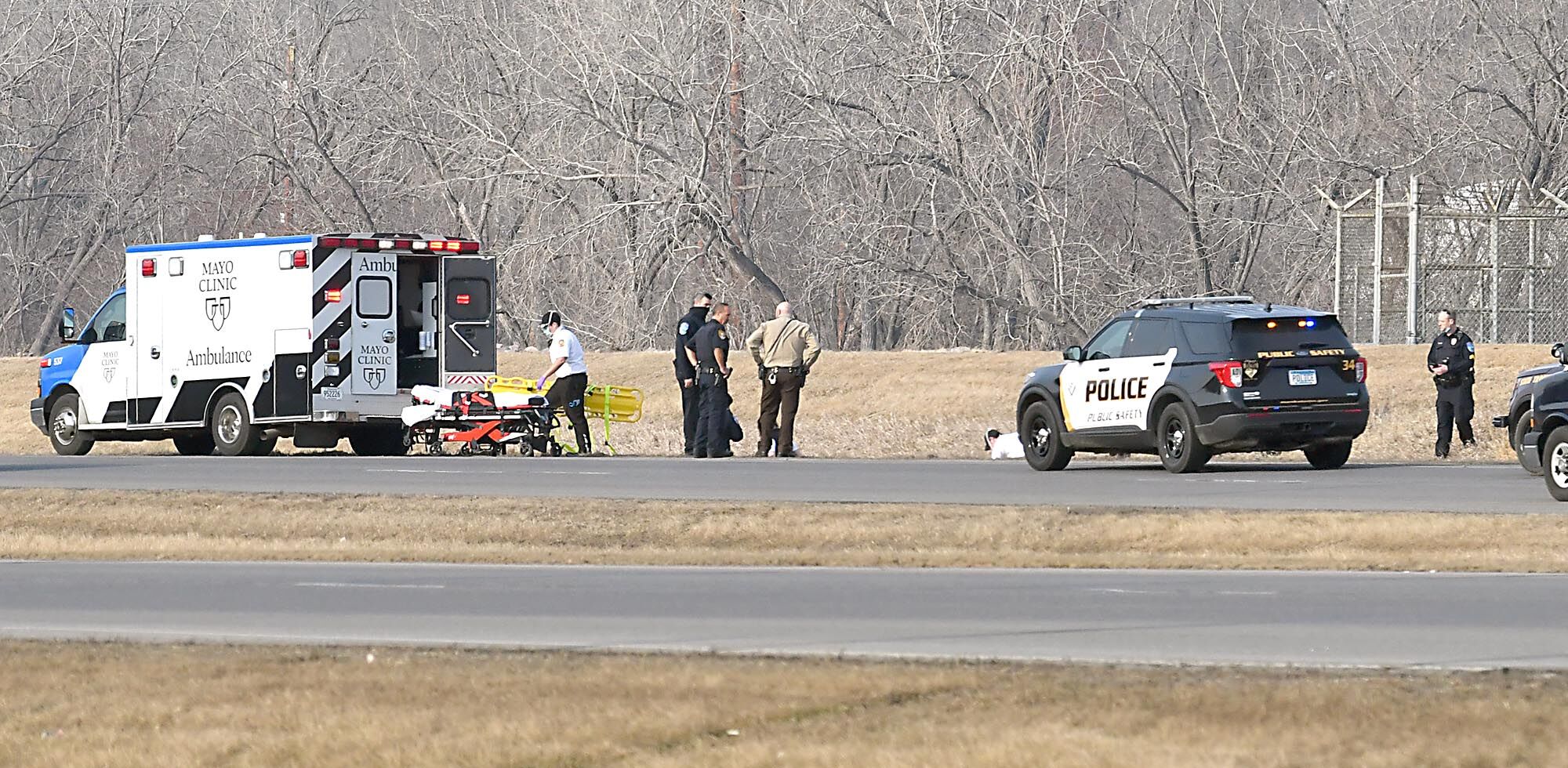 Motorcycle crash
